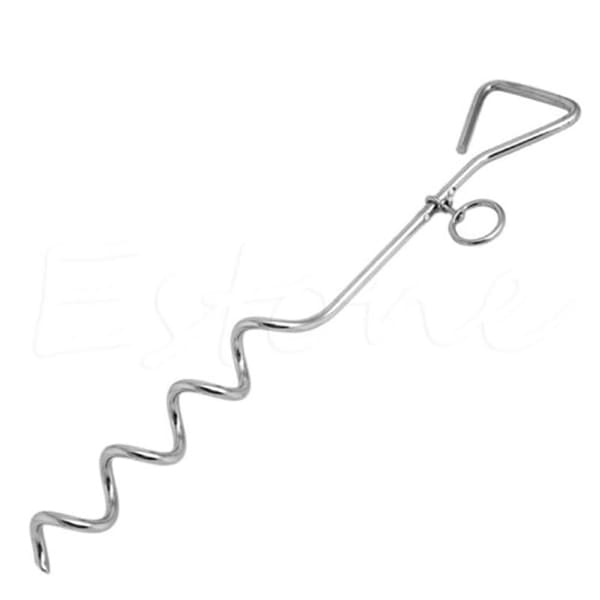 Spiral Ground Stake Spike Comet Pets